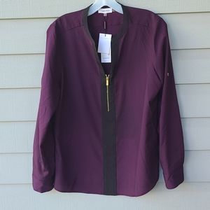 Calvin Klein long sleeve blouse